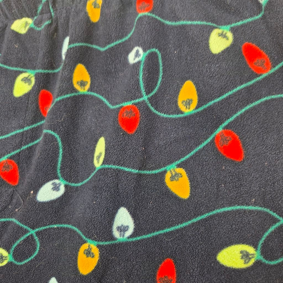 Men's Wondershop Navy Christmas Lights Pajama pants XXL Multi-color - Picture 2 of 3